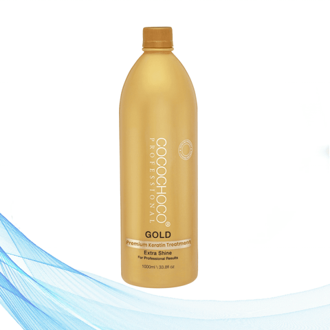 Cocochoco Professional keratin GOLD za trajno ravnu i zdravu kosu 1000 ml