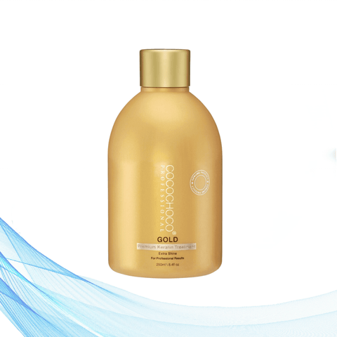 Cocochoco Professional keratin GOLD za trajno ravnu i zdravu kosu 250 ml